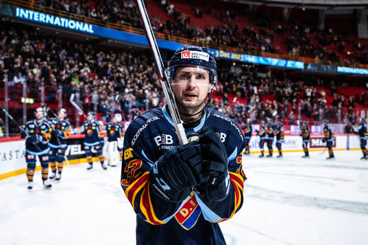 Djurgårdens Marcus Krüger jublar
