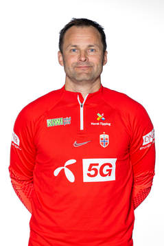 Jon Knudsen, goalkeeper coach of the Norwegian women's
