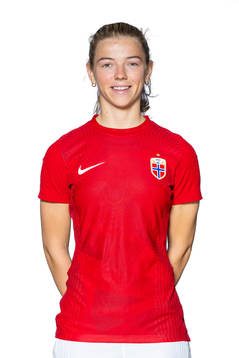 Justine Kielland of the Norwegian women's national football