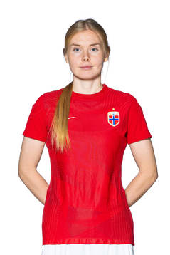 Malin Brenn of the Norwegian women's national football team