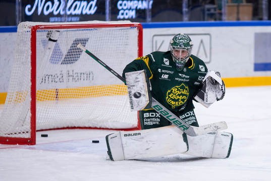 Björklövens målvakt Melker Lundqvist