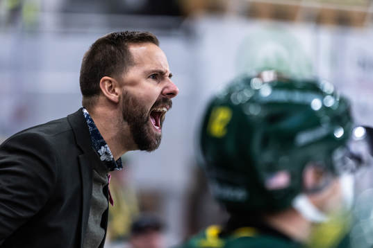 Björklövens tränare Viktor Stråhle