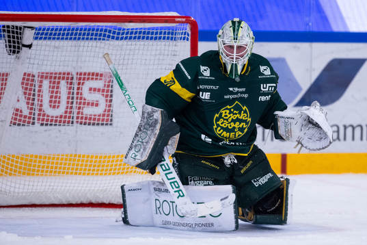 Björklövens målvakt Joona Voutilainen