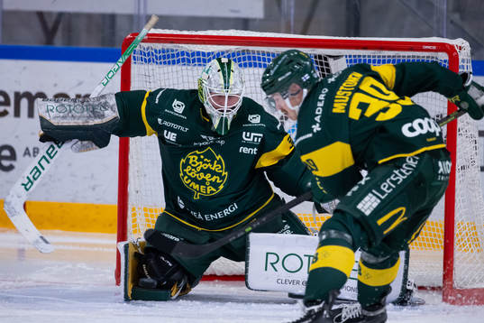 Björklövens målvakt Joona Voutilainen