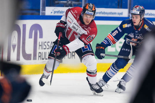 Örebros William Wikman och Växjös Arvid Hurtig