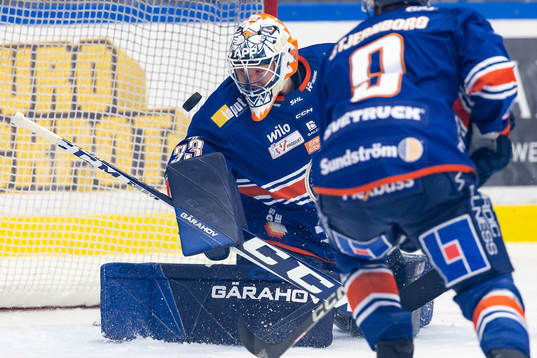 Växjös målvakt Emil Larmi