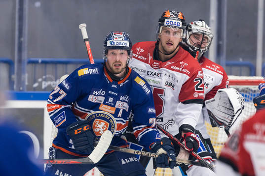 Växjös Martin Lundberg och Örebros Rasmus Rissanen
