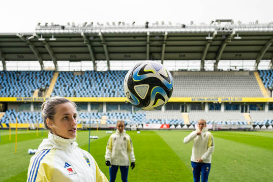 Nathalie Björn of the Swedish women's national football