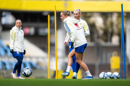 Hanna Lundkvist of the Swedish women's national football
