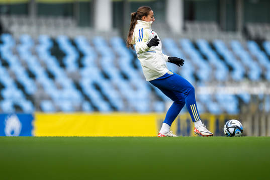 Rosa Kafaji of the Swedish women's national football team