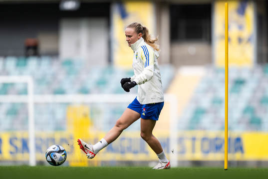 Matilda Vinberg of the Swedish women's national football