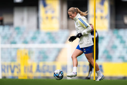Anna Anvegård of the Swedish women's national football team