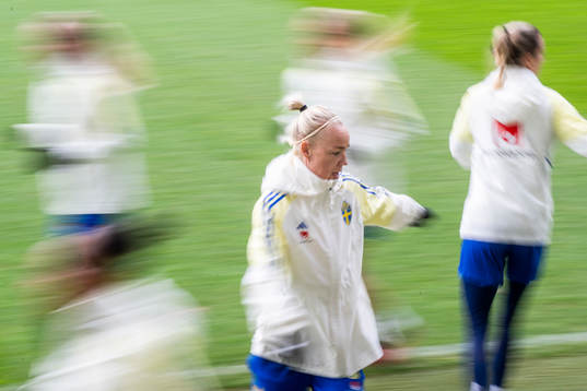 Caroline Seger of the Swedish women's national football team