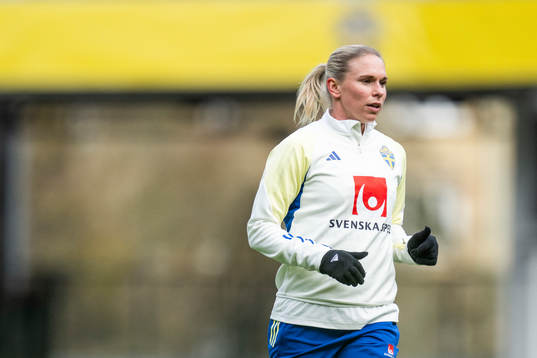 Jonna Andersson of the Swedish women's national football