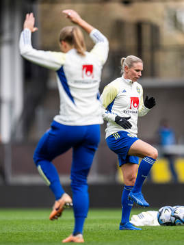 Jonna Andersson of the Swedish women's national football