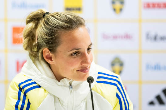 Nathalie Björn of the Swedish women's national football