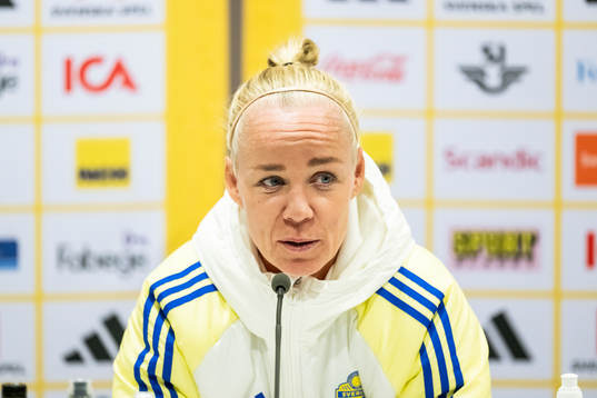 Caroline Seger of the Swedish women's national football team