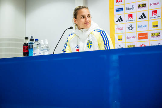 Nathalie Björn of the Swedish women's national football