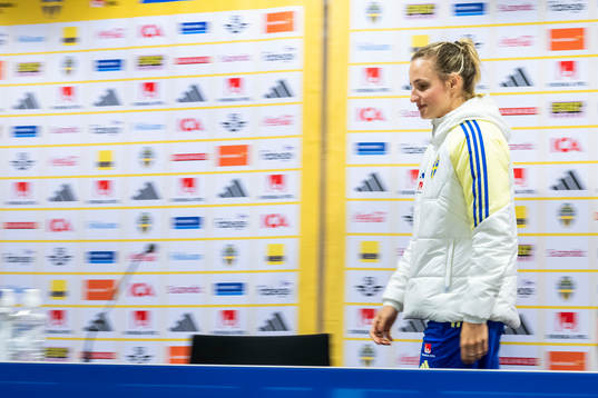 Nathalie Björn of the Swedish women's national football