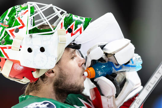 Frölundas målvakt Frederik Dichow
