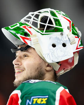 Frölundas målvakt Frederik Dichow