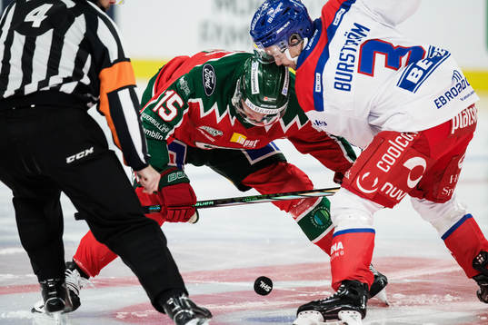 Frölundas Gustav Rydahl och Oskarshamns Niclas Burström