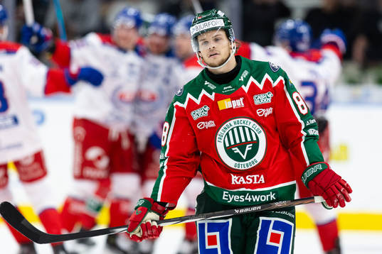 Frölundas Malte Strömwall deppar
