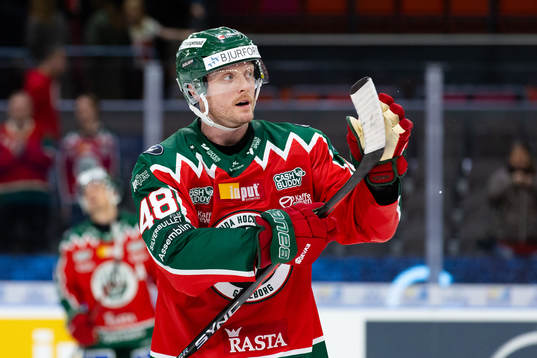 Frölundas Carl Klingberg deppar