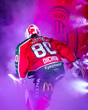 Frölundas målvakt Frederik Dichow