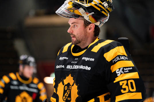 Skellefteås målvakt Gustaf Lindvall