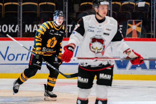 Skellefteås Axel Sandin Pellikka jublar