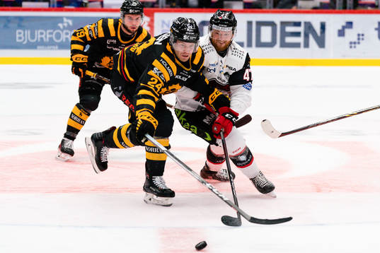 Skellefteås Oscar Lindberg och Malmö Redhawks Joakim Ryan
