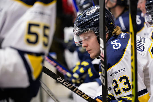 HV71s Åke Stakkestad deppar