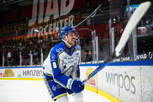 Leksands Matt Caito jublar