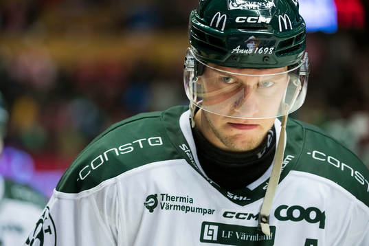 Färjestads Victor Ejdsell deppar