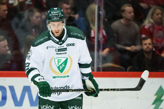 Färjestads Per Åslund deppar