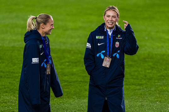 Mimmi Löfwenius of Norway arrives