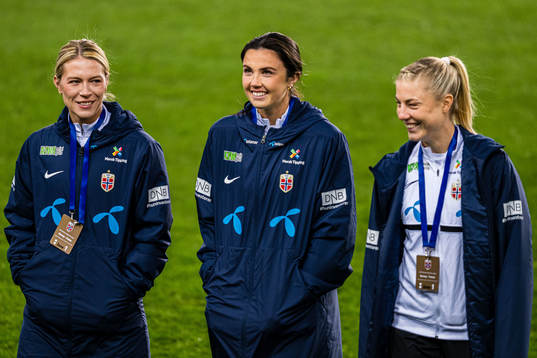 Mimmi Löfwenius, Ingrid Syrstad Engen and Sophie Román
