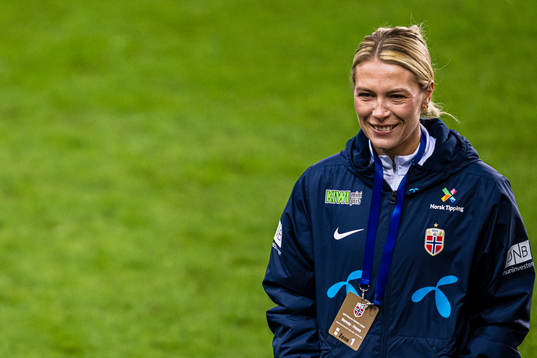 Mimmi Löfwenius of Norway arrives