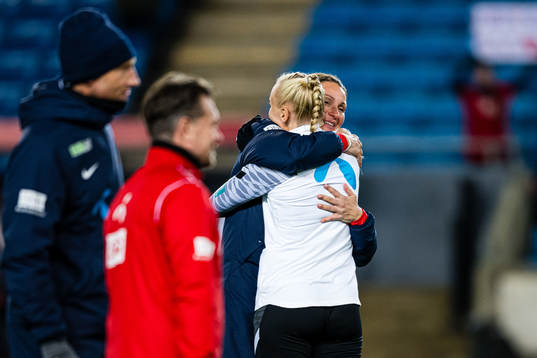 Maria Thorisdottir of Norway and Ingvild Stensland,