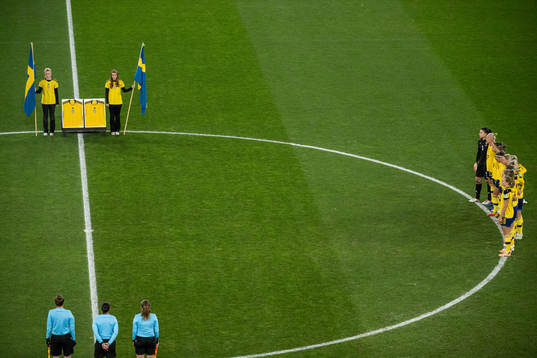 The players of of Sweden