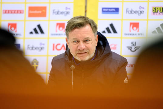Head coach Peter Gerhardsson of Sweden