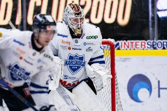 Karlskogas målvakt Niklas Lundström