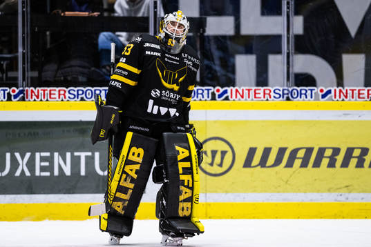Västerås målvakt Niilo Halonen