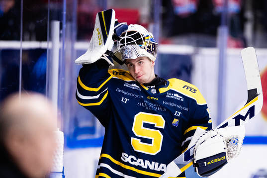 Södertäljes målvakt Claes Endre