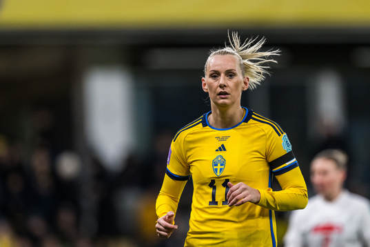 Stina Blackstenius of Sweden