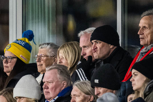 Fredrik Reinfeldt, president of the Swedish Football