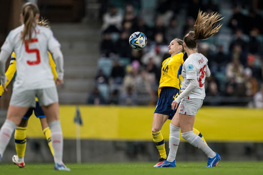 Nathalie Björn of Swedenduring the UEFA Women's Nations