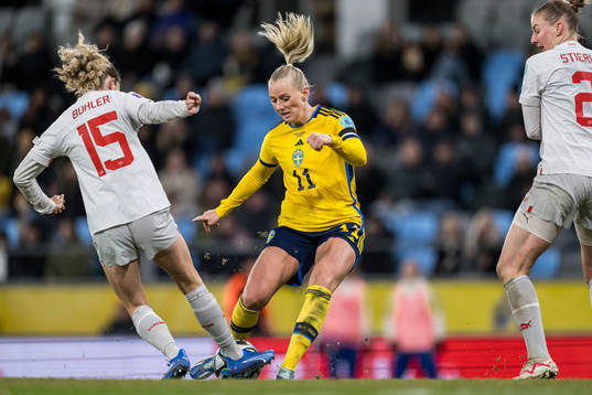 Stina Blackstenius of Sweden