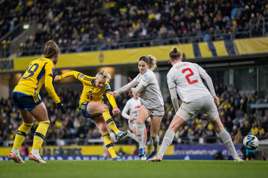 Stina Blackstenius of Sweden